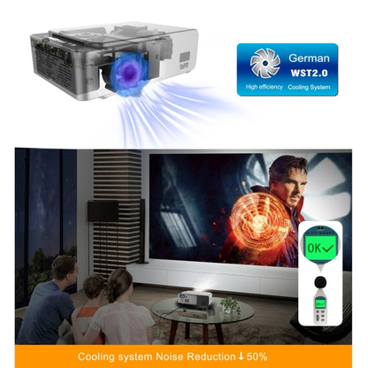 T6 3500ansi Lumens 1080p LCD mini teātra projektors, standarta versija, ASV spraudnis