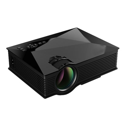 UC68+ 40ANSI 1024 x 600P домашний кинотеатр мультимедийный HD LED-проектор, поддержка USB/SD/HDMI/VGA/IR