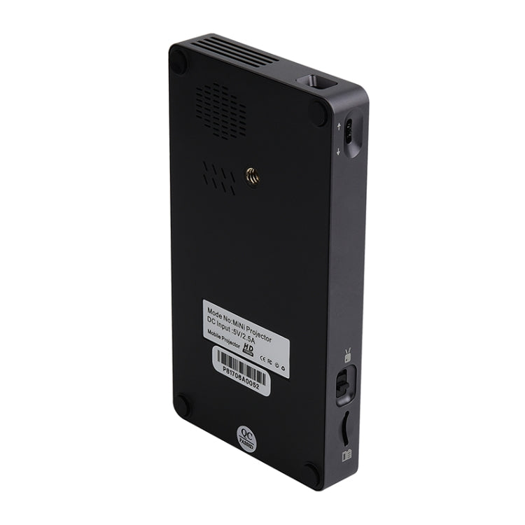 Миниатюрный портативный мультимедийный DLP-проектор P8I 854x480 100LM