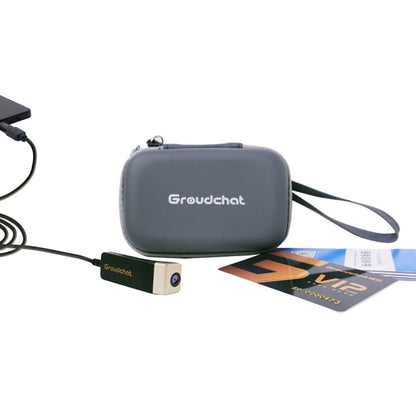 Groudchat JP1DV1 1080P HD смарт-камера для мобильного телефона USB Live Camera для ножек очков, встроенный звукопоглощающий и шумоподавляющий микрофон