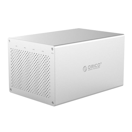 Корпус для жестких дисков и твердотельных накопителей ORICO Honeycomb Series WS500C3 SATA 3,5 дюйма, 50 ТБ, USB-C/Type-C, 5 отсеков, алюминиевый сплав