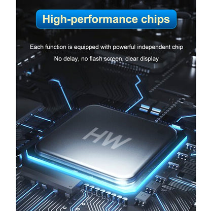 HW-6002 2 In 1 Type-C / USB-C to HDMI + VGA Adapter Converter