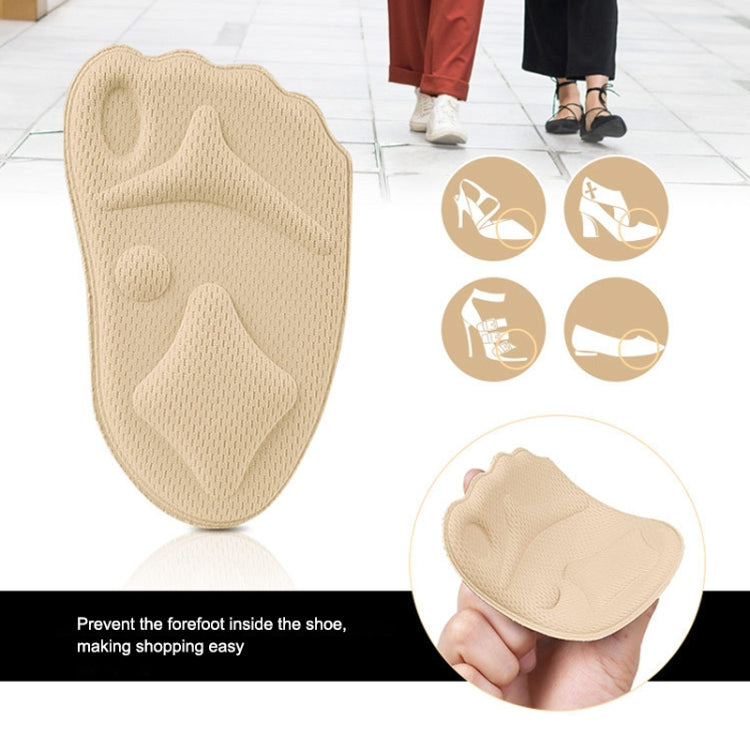 5 Pairs 085 Multi-function High Heels Soft Breathable 4D Sponge Forefoot Pad