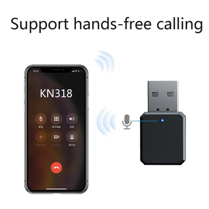 Адаптер аудиоресивера USB Bluetooth 5.1 KN318
