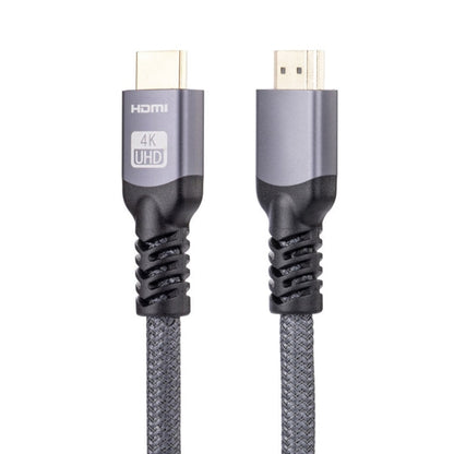 HDMI 2.0 vīriešu un HDMI 2.0 vīriešu 4K Ultra-HD pītais adaptera kabelis