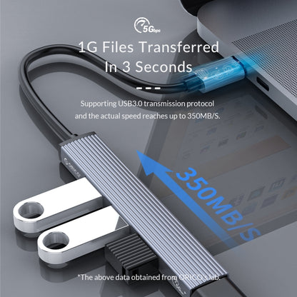 Док-станция ORICO AH-12F 4 в 1 Type-C / USB-C - USB 3.0 HUB