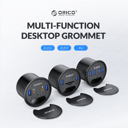 ORICO DESK-4U-BK Многофункциональный настольный концентратор с 4 портами USB 3.0