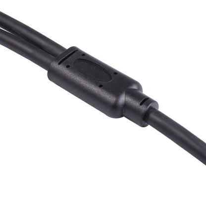 TC030YTR048-03 6,35 мм (штекер) – двойной RCA (гнездо) раздвоенный аудиокабель