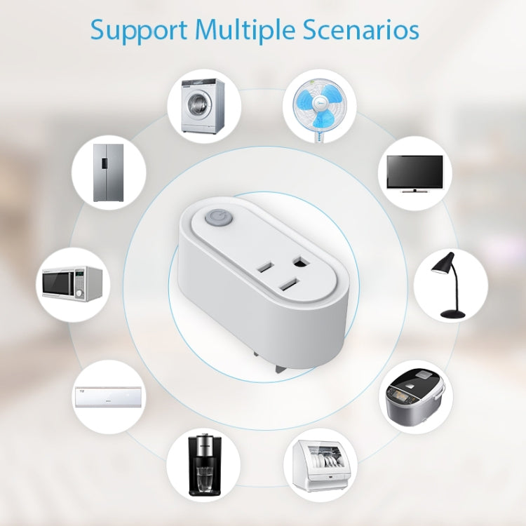 Умная розетка NEO NAS-WR12W 15A 2.4G WiFi стандарта США
