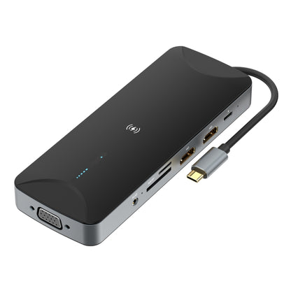 Многофункциональная док-станция V240 12-в-1 USB-C / Type-C 3.1 с разъемом «папа»
