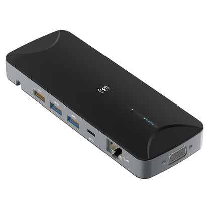 Многофункциональная док-станция V240 12-в-1 USB-C / Type-C 3.1 с разъемом «папа»