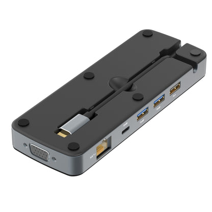 Многофункциональная док-станция V240 12-в-1 USB-C / Type-C 3.1 с разъемом «папа»