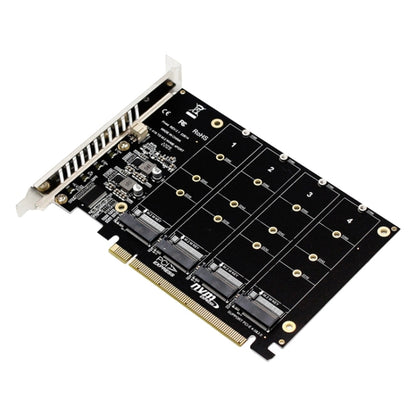 Карта массива дисков PH44 NVME с 4 дисками Карта массива с разделением сигналов PCI-E