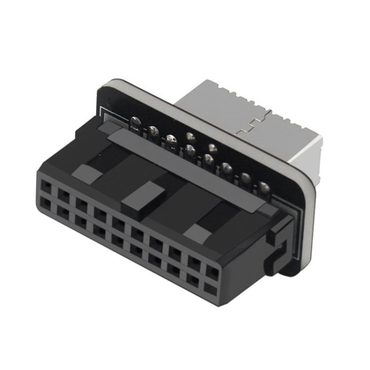 10 gab. 73S mātesplates USB 3.0 19P/20P uz E90 tipa grādu adapteris