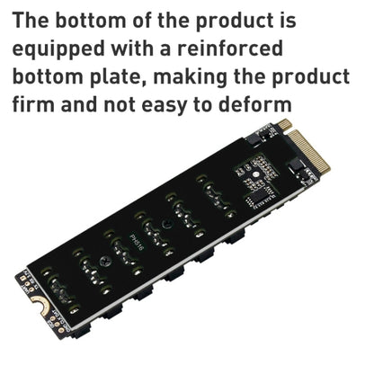 Адаптер M2 M-EKY PCIE 3.0 - SATA 6G