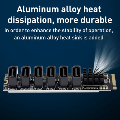 Адаптер M2 M-EKY PCIE 3.0 - SATA 6G