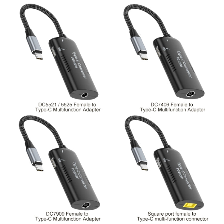 + Type-C + USB Female to Type-C Многофункциональный адаптер