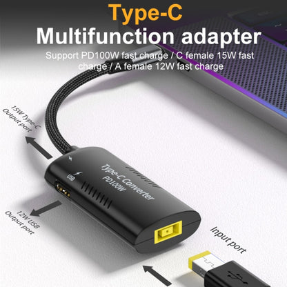 + Type-C + USB Female to Type-C Многофункциональный адаптер