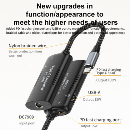 + Type-C + USB Female to Type-C Многофункциональный адаптер