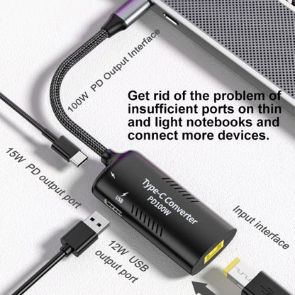 + Type-C + USB Female to Type-C Многофункциональный адаптер