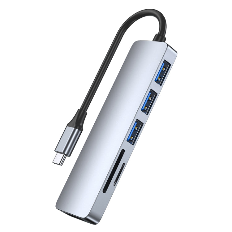 Док-станция-концентратор USB-C/Type-C — USB 6-в-1
