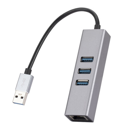 SL-030 USB-порт RJ45+3 дюйма USB 3.0 сетевой адаптер HUB