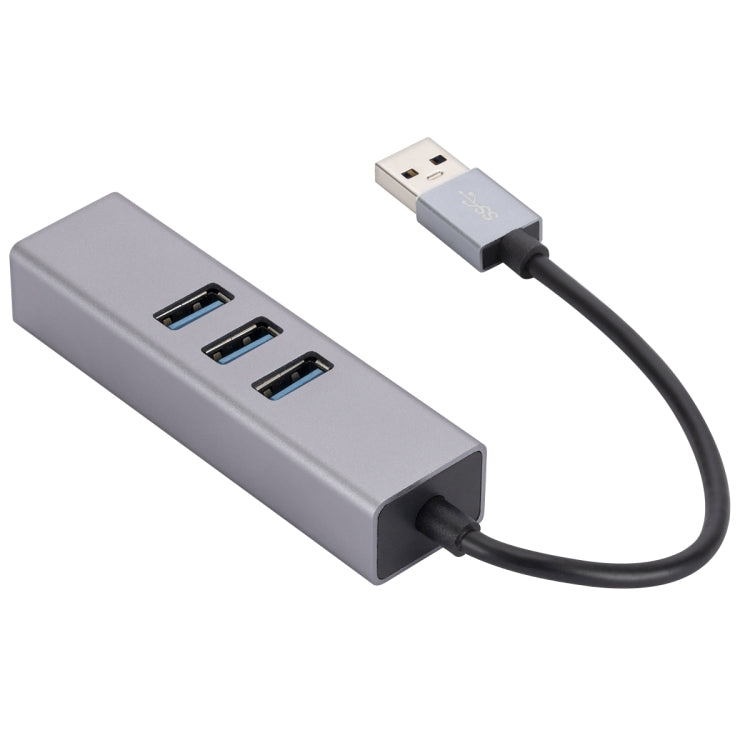 SL-030 USB-порт RJ45+3 дюйма USB 3.0 сетевой адаптер HUB