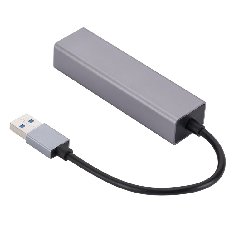 SL-030 USB-порт RJ45+3 дюйма USB 3.0 сетевой адаптер HUB