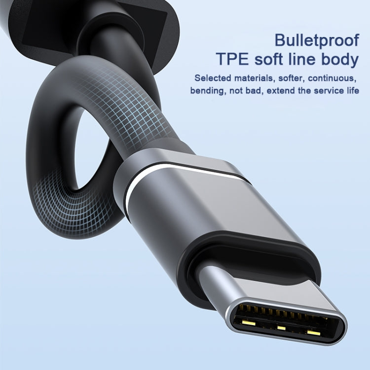 Док-станция USB-C/Type-C на 3,5 мм + 2 USB + Type-C HUB