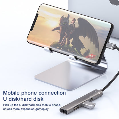 Док-станция USB-C/Type-C на 3,5 мм + 2 USB + Type-C HUB