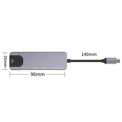 Портативная многофункциональная док-станция Onten OTN-UC920S USB-C / Type-C