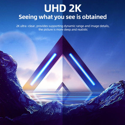 Адаптер HDMI 2 в 1 2K 60 Гц со световыми индикаторами