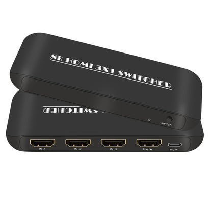 HDMI-коммутатор NK-H31 8K 3 в 1 для Xbox PS4 PS5 Roku UHD TV, монитора, проектора