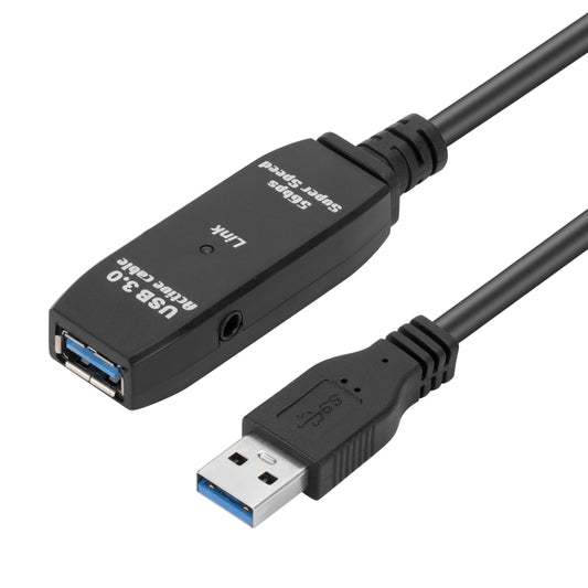 Удлинительный кабель USB 3.0 «папа-мама» для синхронизации данных сверхскоростной, длина: 10 м