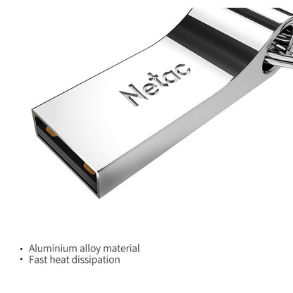 U-диск Netac U275 64 ГБ USB 2.0 с безопасным шифрованием из алюминиевого сплава