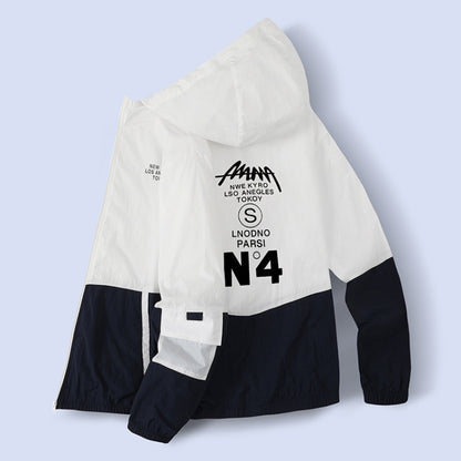 Summer Men and Women Thin Casual Hoodie Sun Protection Clothing