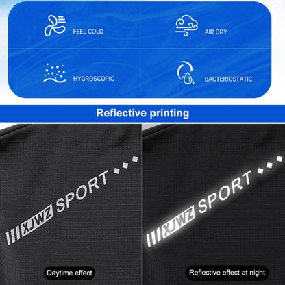 Summer Men T-shirt Short Pants Sports Suit Casual Fitness Two-piece Set
