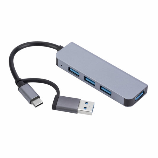 2301 4 в 1 USB+USB-C/Type-C - USB Многофункциональная док-станция-концентратор Адаптер