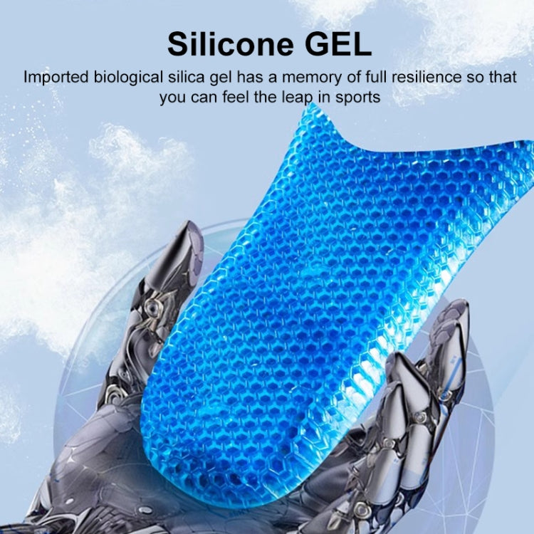 Men Shock Absorbing Sweat Absorbing Breathable Sports Insoles