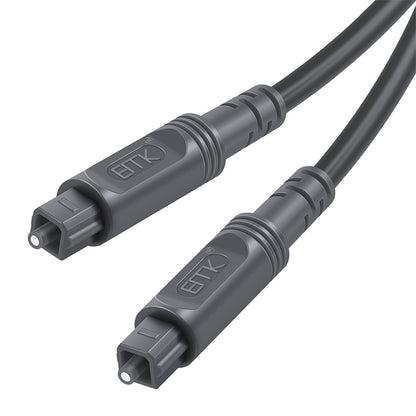 EMK Square Port to Square Port Digital Audio Speaker Optical Fiber Connecting Cable