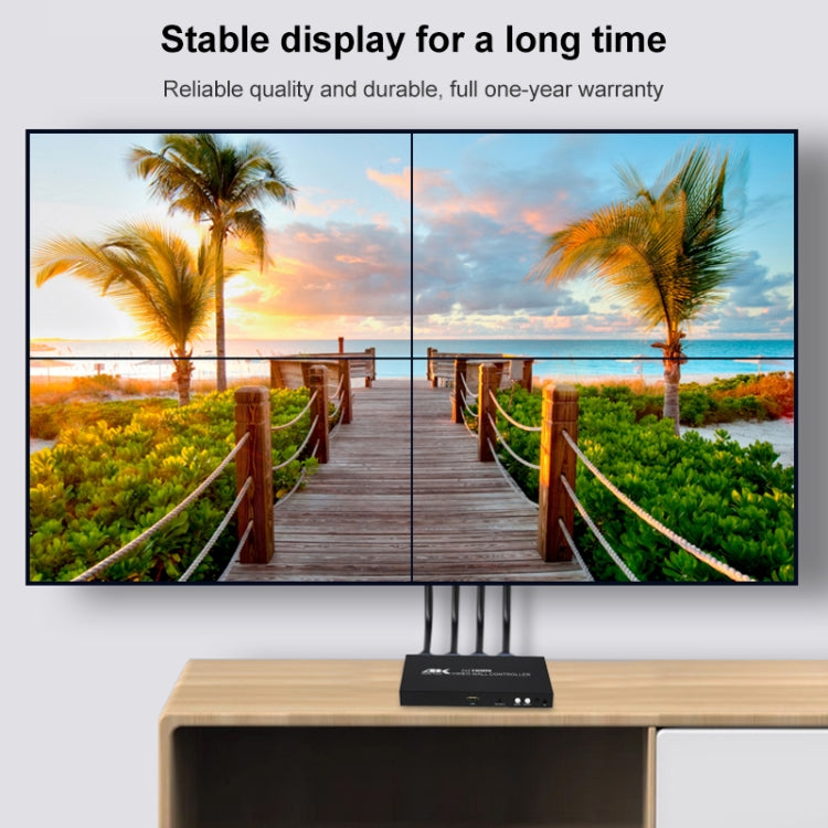 Контроллер видеостены XP02 4K 2x2 HDMI Процессор для объединения нескольких экранов