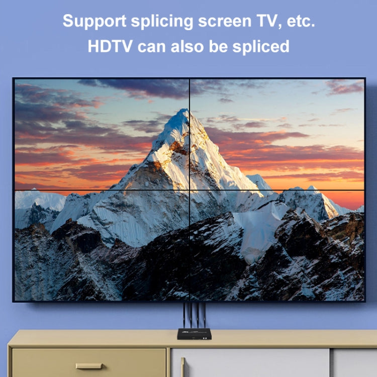 Контроллер видеостены XP02 4K 2x2 HDMI Процессор для объединения нескольких экранов