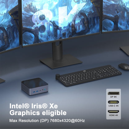 Мини-компьютер GXMO H90 с Windows 11 и процессором Intel Core i7 11390H