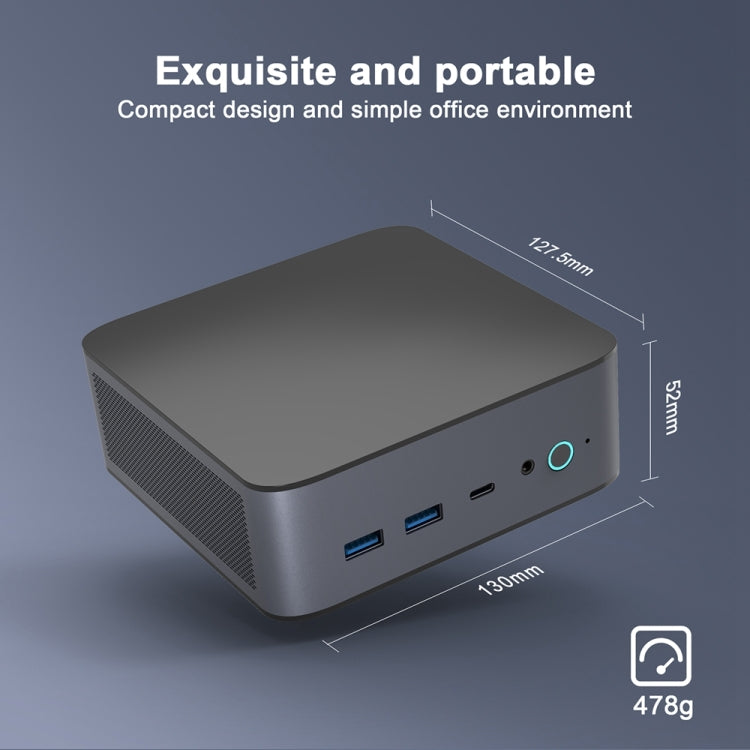 Мини-компьютер GXMO H90 с Windows 11 и процессором Intel Core i7 11390H