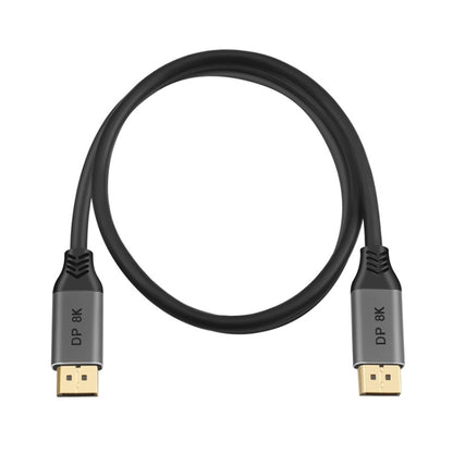 DisplayPort 1.4 vīriešu-vīriešu 8K HDR 60Hz 32.4Gbps savienojuma kabelis