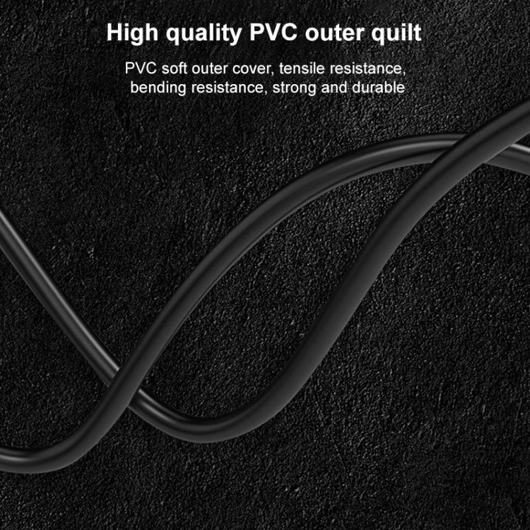 DisplayPort 1.4 vīriešu-vīriešu 8K HDR 60Hz 32.4Gbps savienojuma kabelis