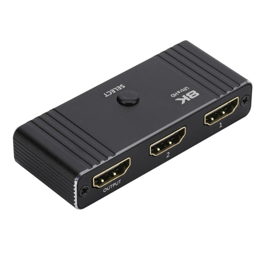 OZ 8K 60Hz 2 ieejas 1 izejas HD automātiskais divvirzienu pārslēdzējs ar tālvadības pulti