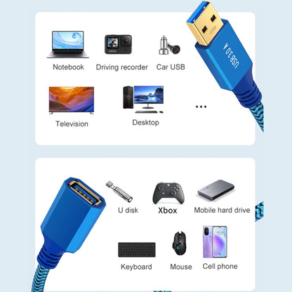 Printer / Hard Disk USB 3.0 Male to Female Extension Cable