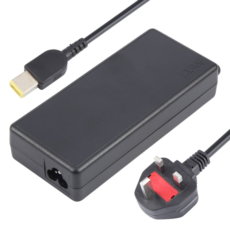 135W 20V 6.75A Laptop Notebook Power Adapter with Big Square USB Port For Lenovo Thinkpad / ThinkBook / Xiaoxin