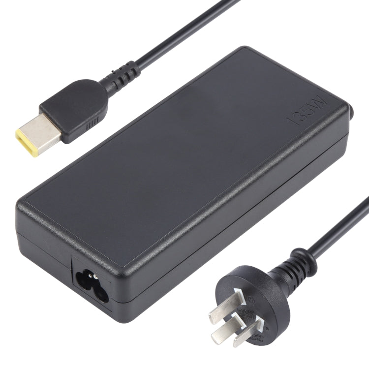 135W 20V 6.75A Laptop Notebook Power Adapter with Big Square USB Port For Lenovo Thinkpad / ThinkBook / Xiaoxin